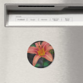 Lovely Tawny Daylily Apparel en Gifts Magneet (Insitu (Vaatwasser))