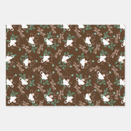 Lovely Teacup Delicious Tea Inpakpapier Vel