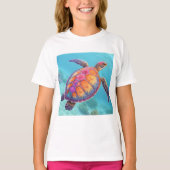 Lovely Turtle T-shirt (Voorkant)