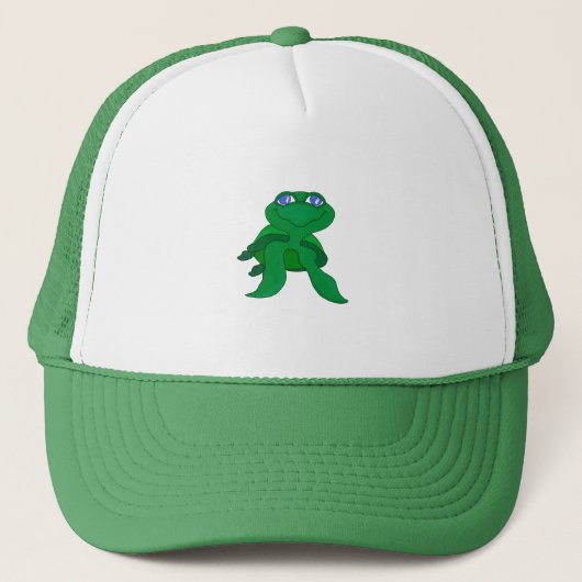Lovely Turtle Trucker Pet (Voorkant)