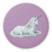 Lovely Unicorn Keramische Knop (Voorkant)
