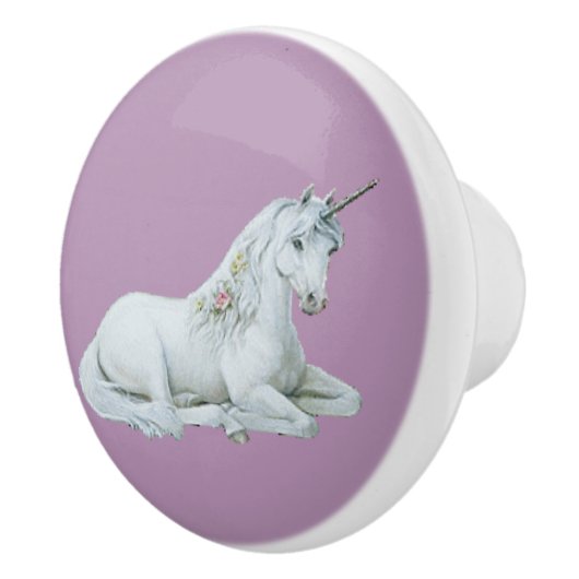 Lovely Unicorn Keramische Knop (Rechts)