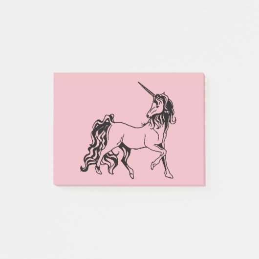 Lovely Unicorn Post-it® Notes (Voorkant)