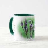 Lovely Vervain Flower Personalized Mok (Voorkant links)