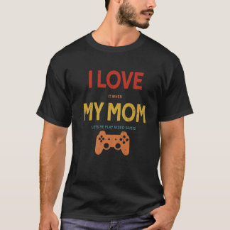 Lovely Video Games Boys Gift Funny Gamer Quote T-shirt