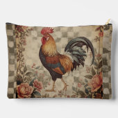 Lovely Vintage Rooster and Flowers Pattern Etui (Achterkant)
