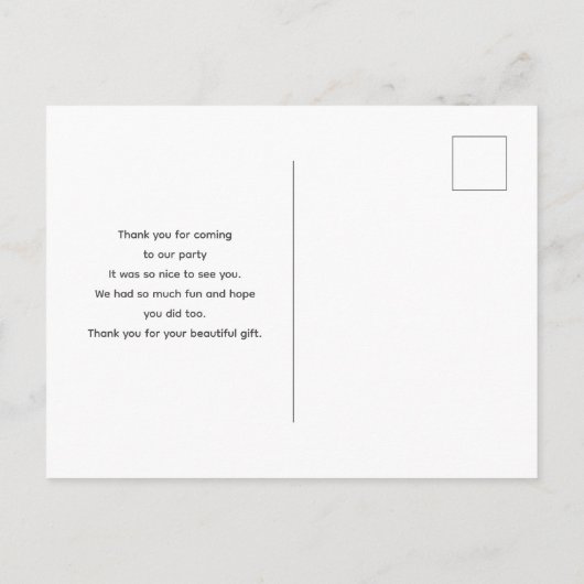 Lovely Waterfall door een Lush Green Forest Dank j Briefkaart (Achterkant)