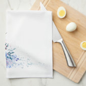 Lovely Waterverf Floral Theedoek (Quarter Fold)