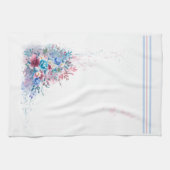 Lovely Waterverf Floral Theedoek (Horizontaal)