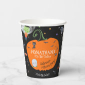 Lovely Waterverf Halloween Kinder Costume Party Papieren Bekers (Achterkant)