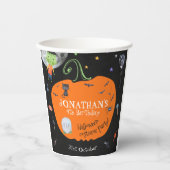 Lovely Waterverf Halloween Kinder Costume Party Papieren Bekers (Voorkant)