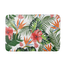 Lovely Waterverf Tropical Floral Greenery Pattern