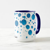 Lovely Weather For Ducks Funny Rainy Day Mok (Voorkant rechts)