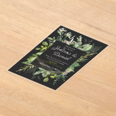 lovely wedding invitation acryl uitnodigingen (Laagn)