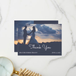 Lovely Wedding Photo Bedankkaart