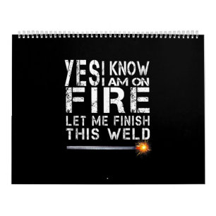 Lovely Welder Gift Fantastisch cadeautje voor de Kalender