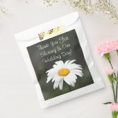 Lovely White Daisy Bedankzakje (Gezegeld)