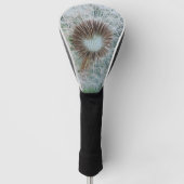 Lovely White Dandelion Golfheadcover (Voorkant)
