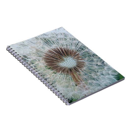 Lovely White Dandelion Notitieboek (Rechterzijde)