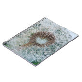 Lovely White Dandelion Notitieboek (Linkerzijde)