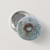 Lovely White Dandelion Ronde Button 3,2 Cm (Voorkant /achterkant)