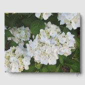 Lovely White Hydrangeas Gastenboek (Achterkant)