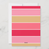 Lovely XOXO Editable Color Valentijnsdag Kaart (Achterkant)