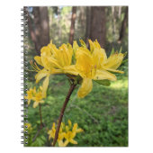 Lovely Yellow Azalea Floral Notitieboek (Voorkant)