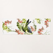 Lovely Young Parrot in Flowering Tree Yogamat (Voorkant (horizontaal))