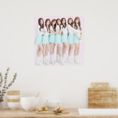 Lovelyz Poster (Keuken)