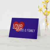 LoveMakesAfamily Kaart (Gele Bloem)