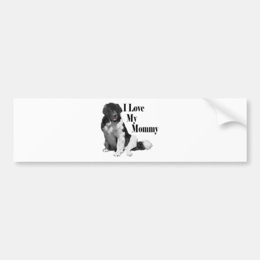 LoveMammieLandseer Bumpersticker (Voorkant)