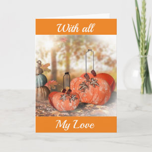 **LOVEN** THANKSGIVING KAART NAAR DE KAART WAARVAN