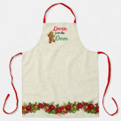 Loven van de kerstman Oven Schort (Voorkant)