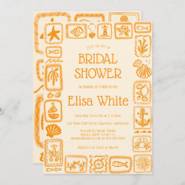 LoveNotes van het Zee Vrijgezellenfeest Modern CUS Kaart