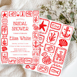 LoveNotes van het Zee Vrijgezellenfeest Modern CUS Kaart