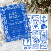 LoveNotes van het Zee Vrijgezellenfeest Modern CUS Kaart