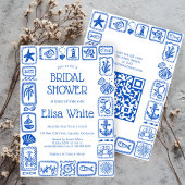 LoveNotes van Zee Modern CUSTOM QR Vrijgezellenfee Kaart