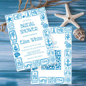 LoveNotes van Zee Vrijgezellenfeest Modern CUSTOM  Kaart