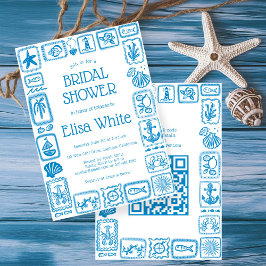 LoveNotes van Zee Vrijgezellenfeest Modern CUSTOM Kaart