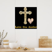 loveoneanothertoster poster (Keuken)