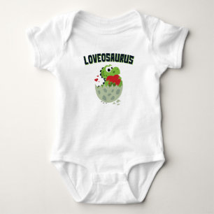 Loveosaurus Valentijnsdag Dino Schattige Romper