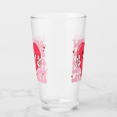 Lover Babe | Schattige lachend hart en herhalende Glas (Links)