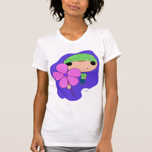 Lover Boy (Paarse achtergrond) T-shirt