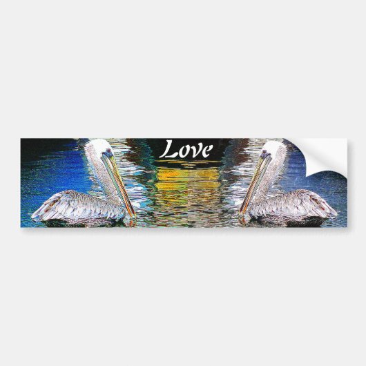 Lover_ Bumpersticker (Voorkant)