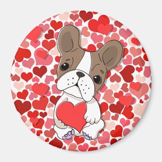 Lover Dog Magneet (Voorkant)