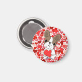 Lover Dog Magneet (Voorkant / Achterkant)