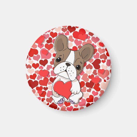 Lover Dog Magneet (Voorkant)