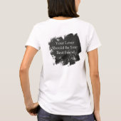 Lover en Friend T-shirt (Achterkant)