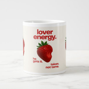 Lover Energy Mok Aardbeibijt Koffiekop
